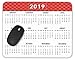2019 Calendar Mouse pad Gaming Mouse pad Mousepad Nonslip Rubber Backing