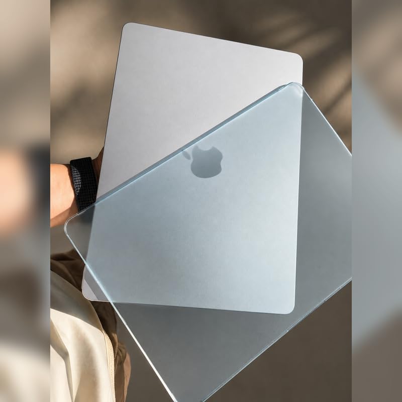 Image of Soonjet for MacBook Air 13 Inch Case M5-M2 2026-2022, Hard Shell Cover