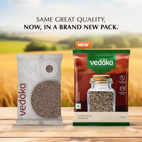 Image of Amazon Brand - Vedaka Caraway Seeds (Shahjeera), 100g (Pack of 1)
