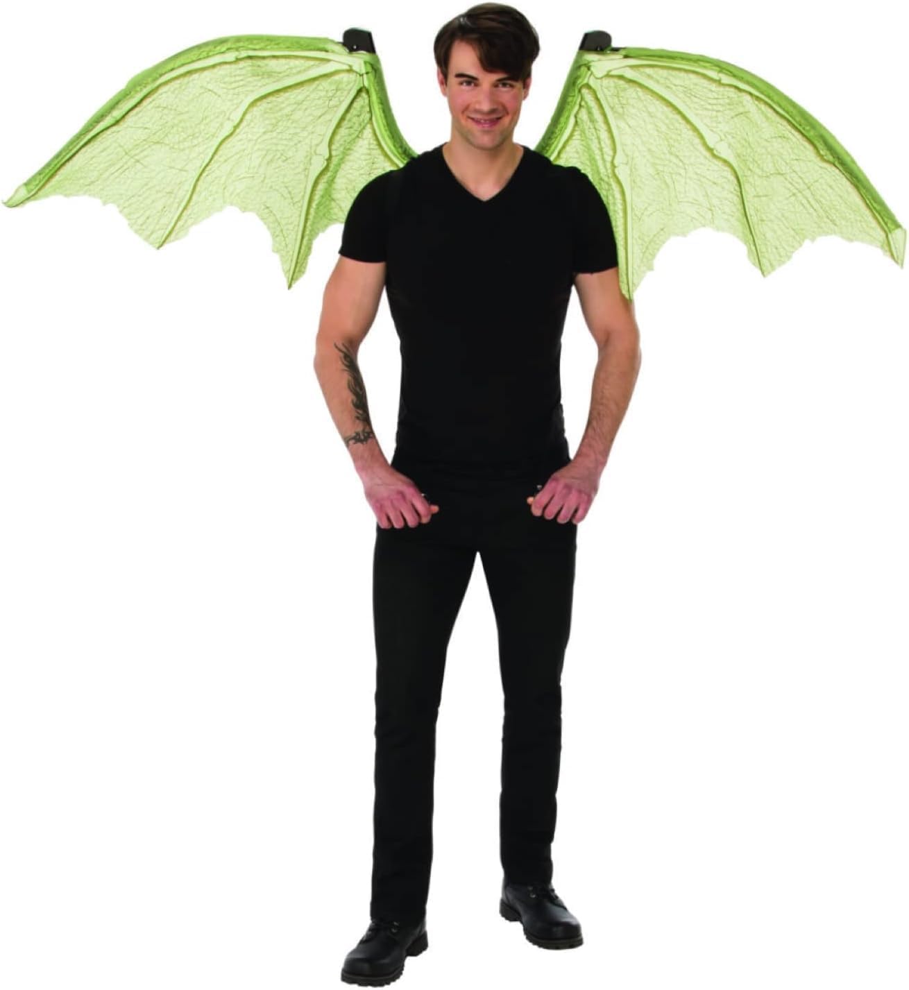 Rubies Green Mechanical Dragon Wings for Adults, Unisex No Size