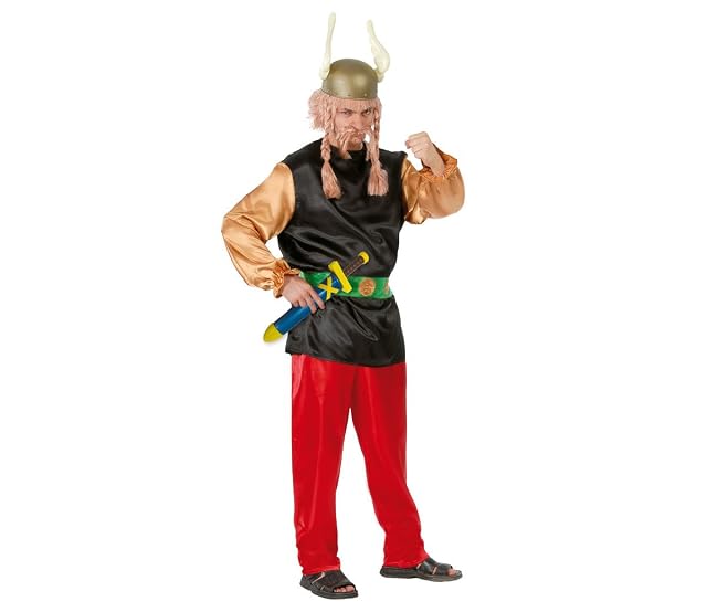 Disfraz de Asterix, para Adulto, Talla L 52-54