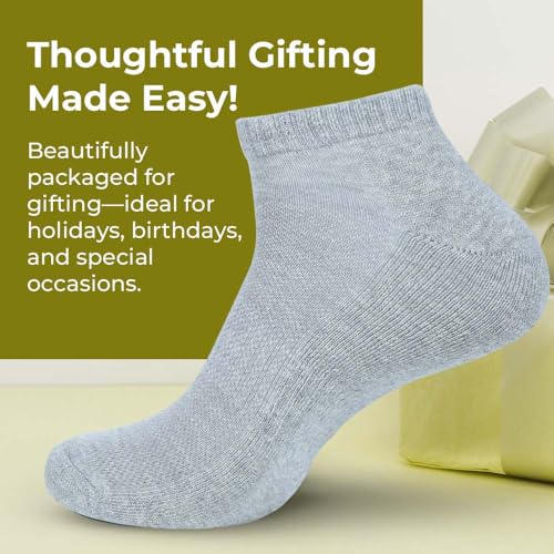 Image of Ankle Socks for Men|Sneaker Socks Breathable Socks for Loafers|Athletic Running Socks Gym Everyday Sock|6 Pairs