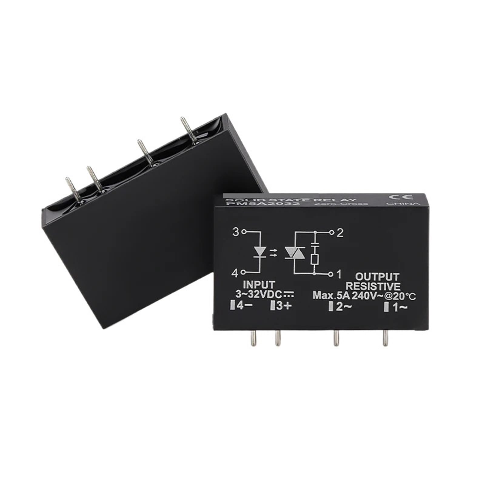 Relais Statique PM5D ENMG entrée tension large 3-32V pour stabiliser les circuits