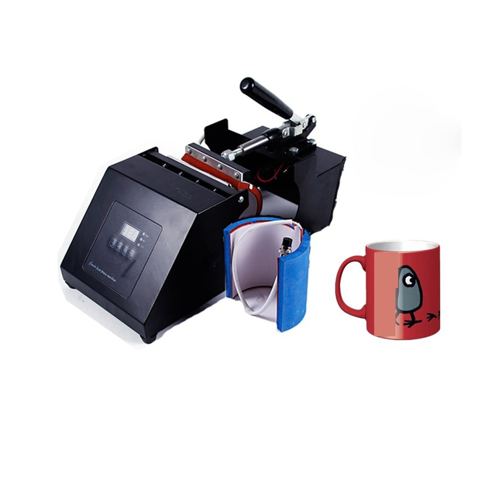 Pressa di Trasferimento, Macchina da 2 in 1 Tazza Premere Sublimation Premere la Macchina for trasferimento di Calore for Tazza di Tazza