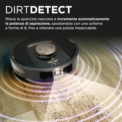 Sharkclean PowerDetect Nero, Argento