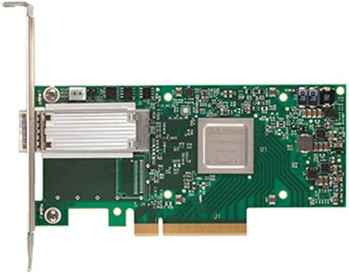 Adaptador de red Mellanox ConnectX-4 VPI PCI Express 3.0 x8 Ethernet 40 Gb / 56 Gb e InfiniBand 56 Gb, color gris/verde (modelo MCX453A-FCAT) miniatura 1