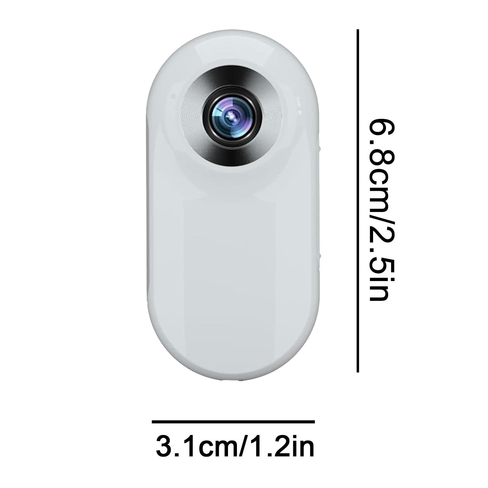 Mini Body Camera Actie Camera, HD 1080P Draadloze Camera's & Monitors,Kat Kraag Camera Met Video Records,Kat Hond Kraag Camera Voor Huisdier, Mini Draagbare Stabiele Sport Actie Body Camera Home