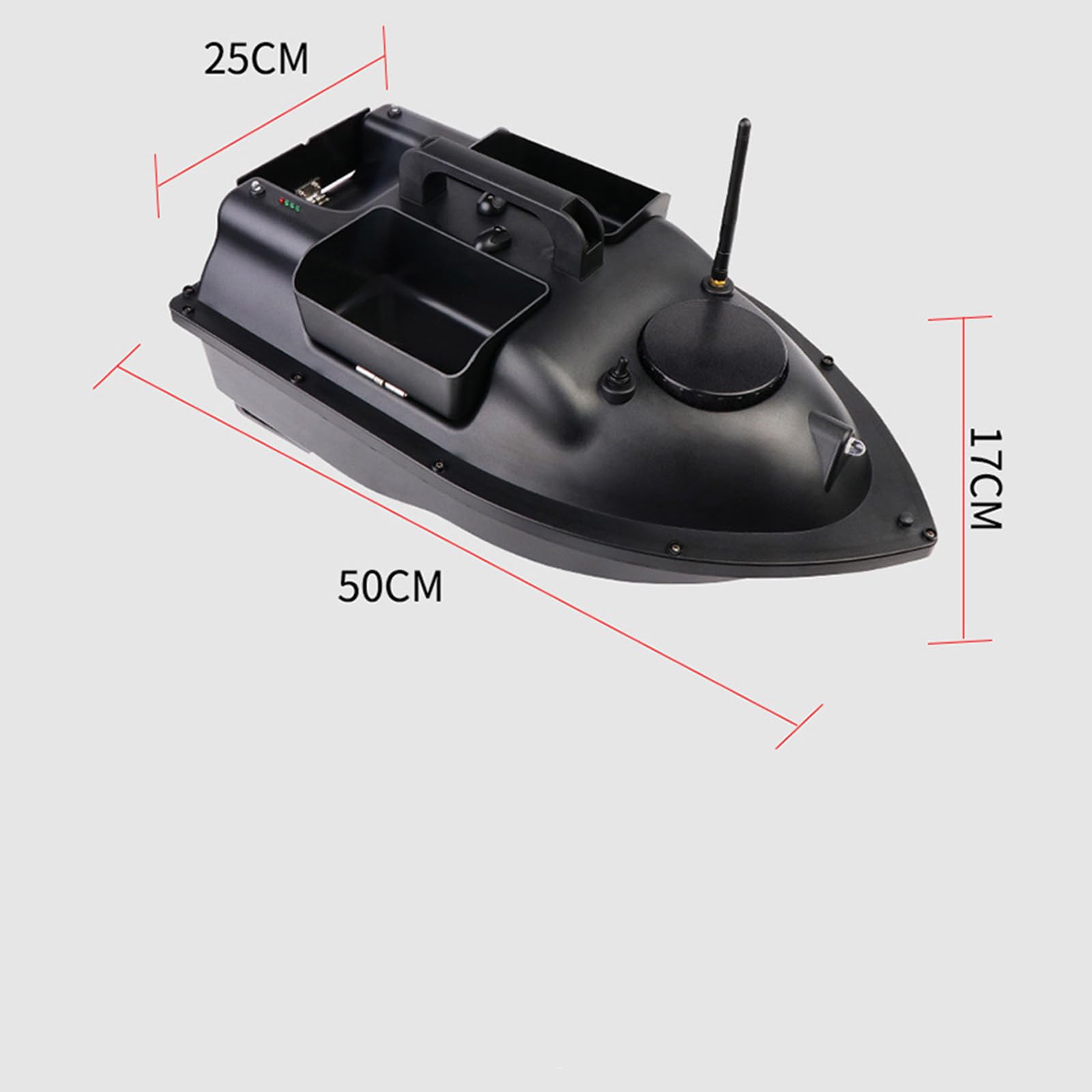500M łódź rybacka gniazdująca inteligentny pilot haczyk do karmienia przynęty łódź do karmienia 5200 mAh/12000 mAh łódź z przynętą,A-5600mAh