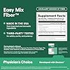 Physician's CHOICE Easy Mix Fiber for Digestive Health & Regularity - No Grit, Sugar Free, & Tasteless - Daily Prebiotic Soluble Fiber Powder Supplement for Women and Men - Unflavored - 7.1oz #5