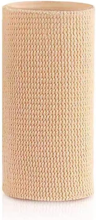 Gel Padded Ankle Support Compression Sleeves Skin Color for Figure Skating Skiing Equestrian Foot Support and Protection Brace
