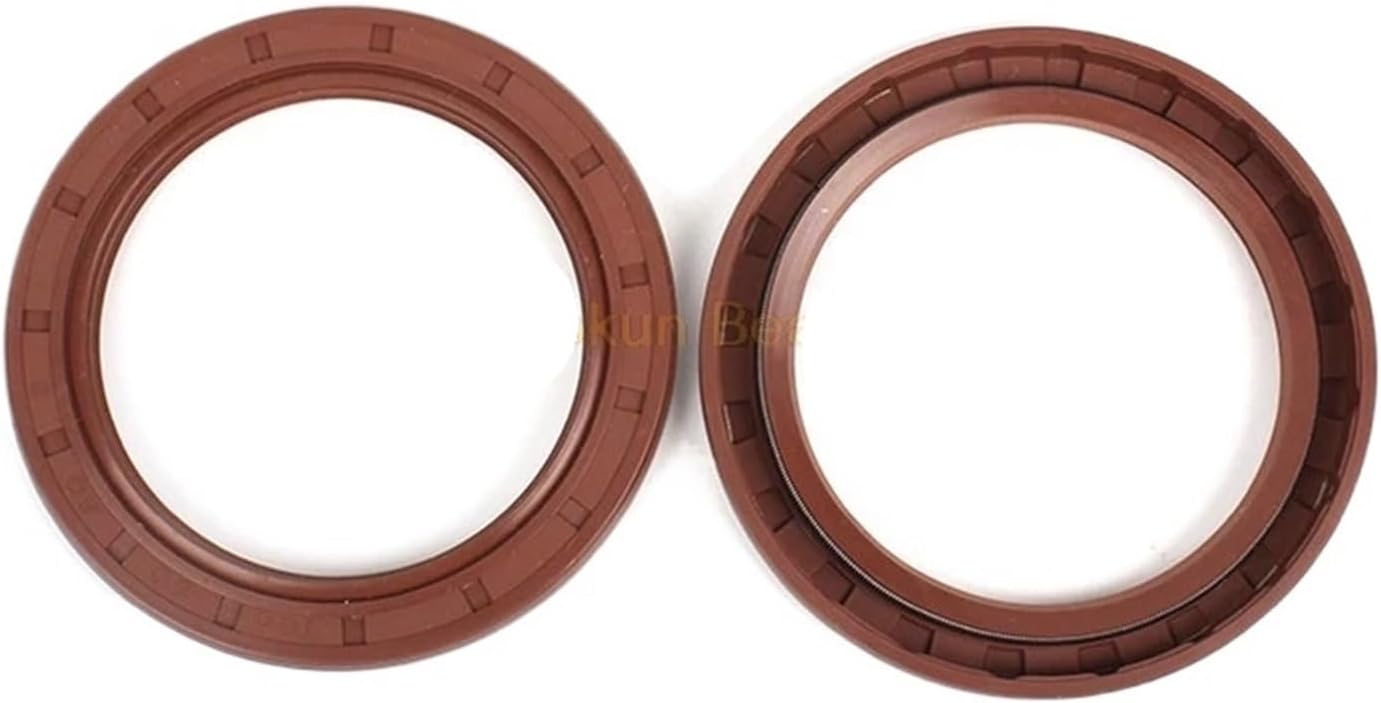 40 * 55 * 7/8/10 40x55x7/8/10 Fluoro Rubber Spring Double Ring Gasket Radial Shaft Skeleton Oil Seal(1Piece 40x55x8)