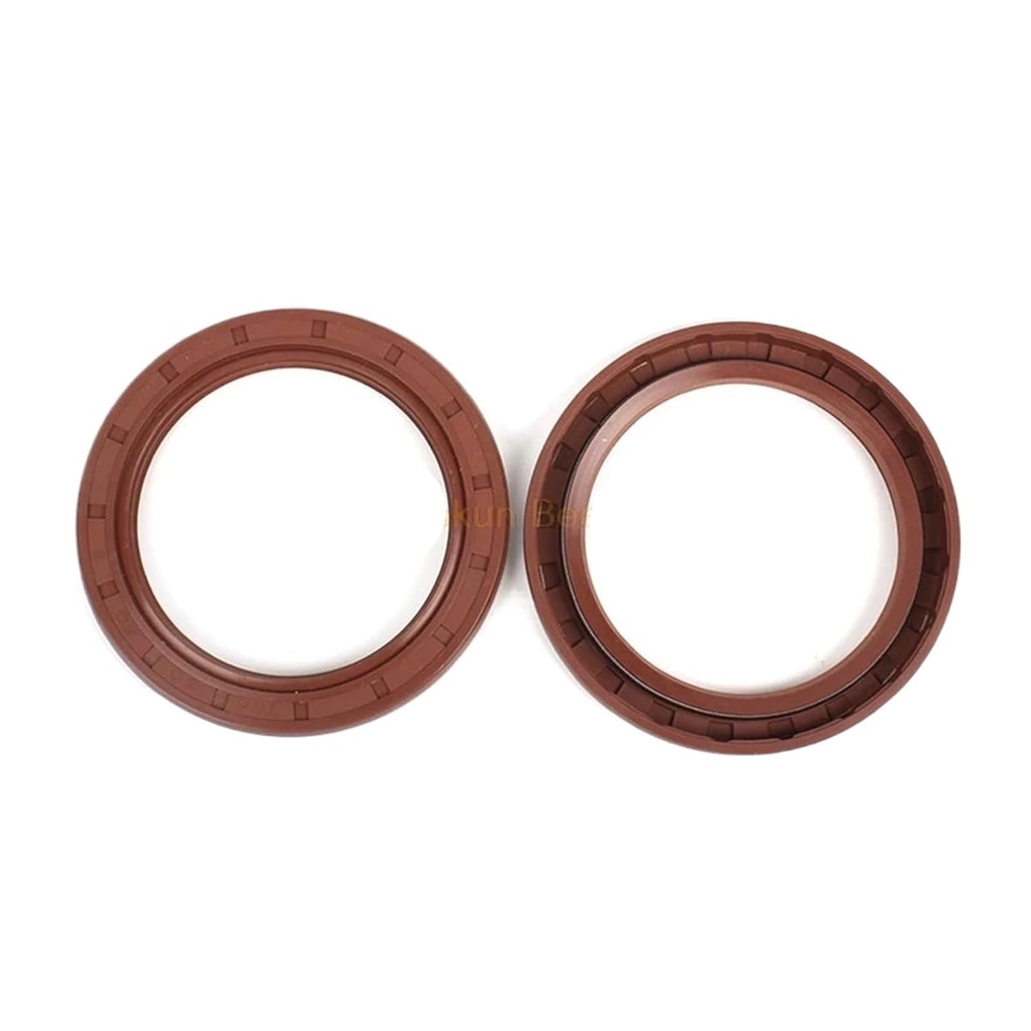40 * 55 * 7/8/10 40x55x7/8/10 Fluoro Rubber Spring Double Ring Gasket Radial Shaft Skeleton Oil Seal(1Piece 40x55x7)