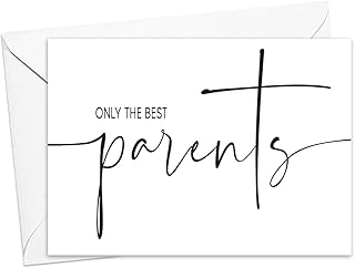 Pregnancy Announcement Card for Parents, Mom and Dad, New Baby Reveal for Mother and Father from Son Daughter, New Grandparents Baby Announcement for New Grandparents (Parents)