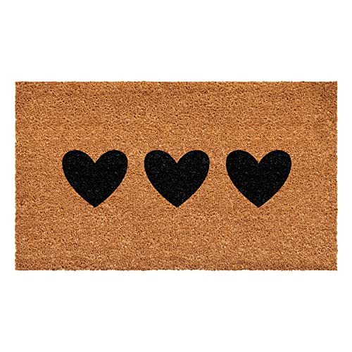 Calloway Mills Trio Hearts Doormat 24 x 36
