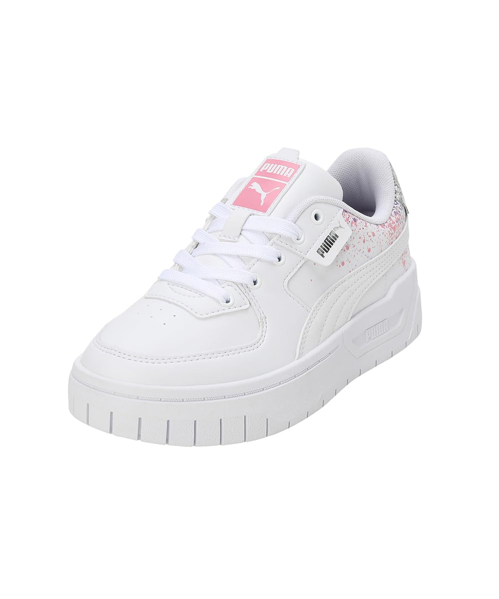 Puma Girls Cali Dream Starry Night Jr White-Strawberry Burst-Purple Pop Sneaker - 4 UK (39287201) (B0CBQ1SRRP) Amazon Price History, Amazon Price Tracker