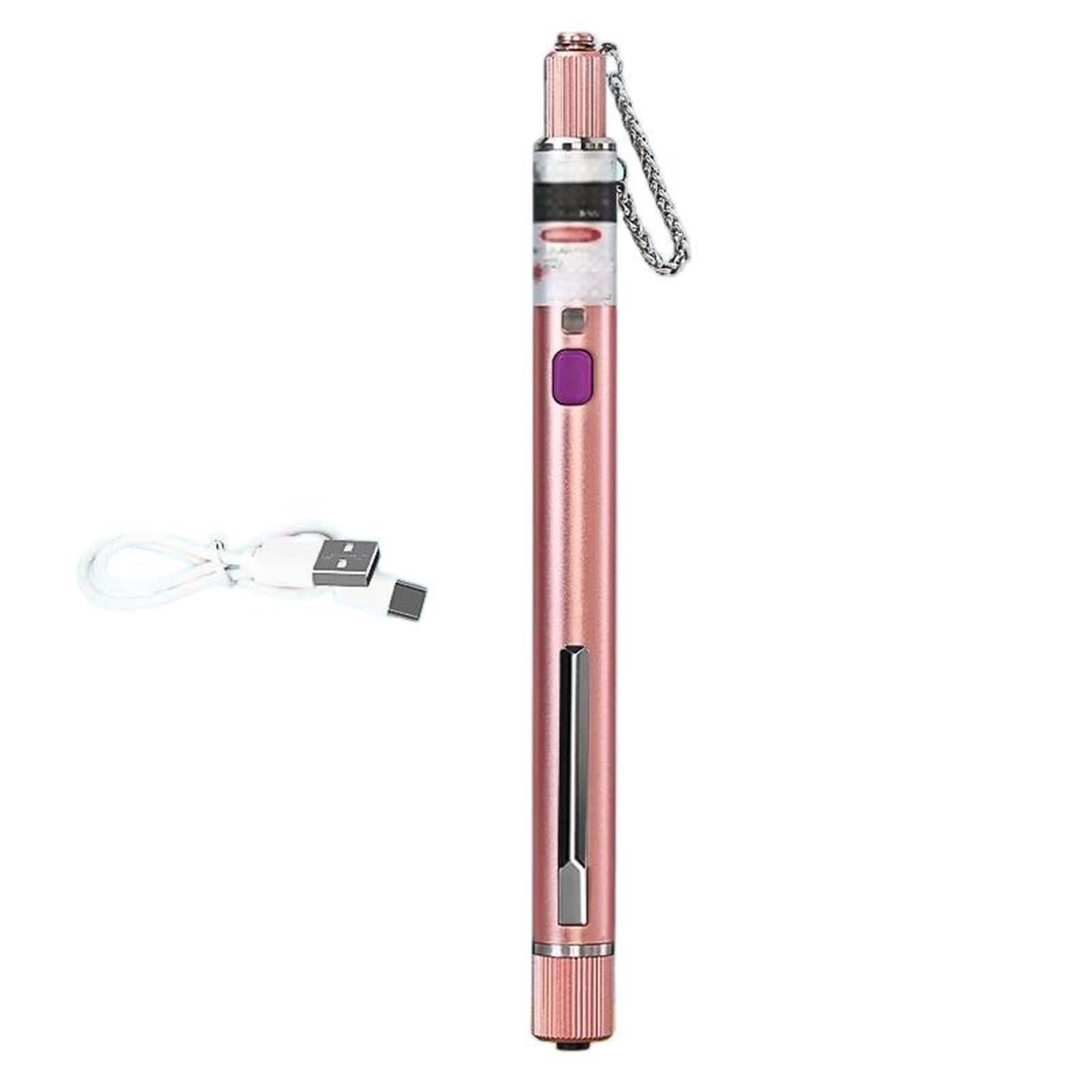 Localisateur visuel de défauts rechargeable 30 MW, testeur câbles à fibre optique FTTH, outil test VFL 2,5 mm (SC/FC/ST) Portable, facile à transporter,