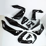  Unbekannt Verkleidungs-Set Honda 125 PCX (Schwarz, 11 Stück)