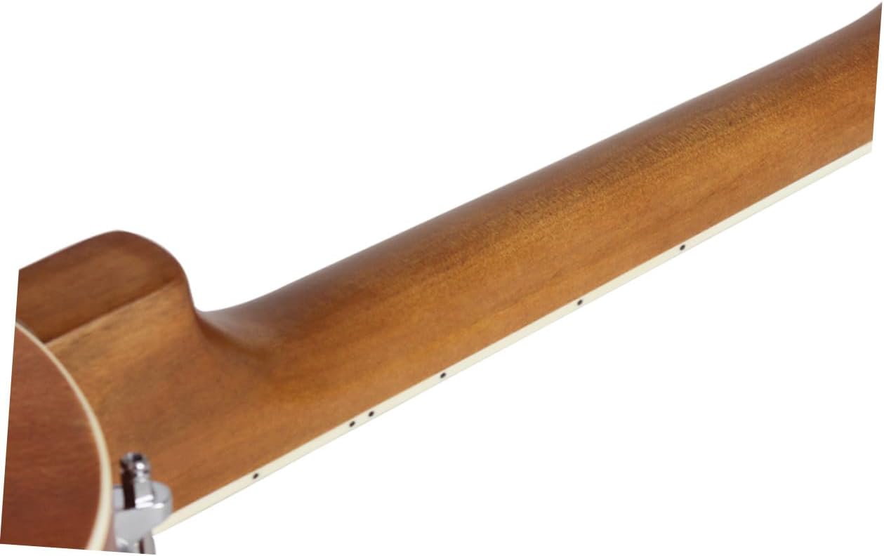 Yardwe Portable Maplewood Banjo Professional Musical Instrument for Beginners and Music Lovers Sturdy Natural Wood Color Design with Smooth Polished Surface Safe