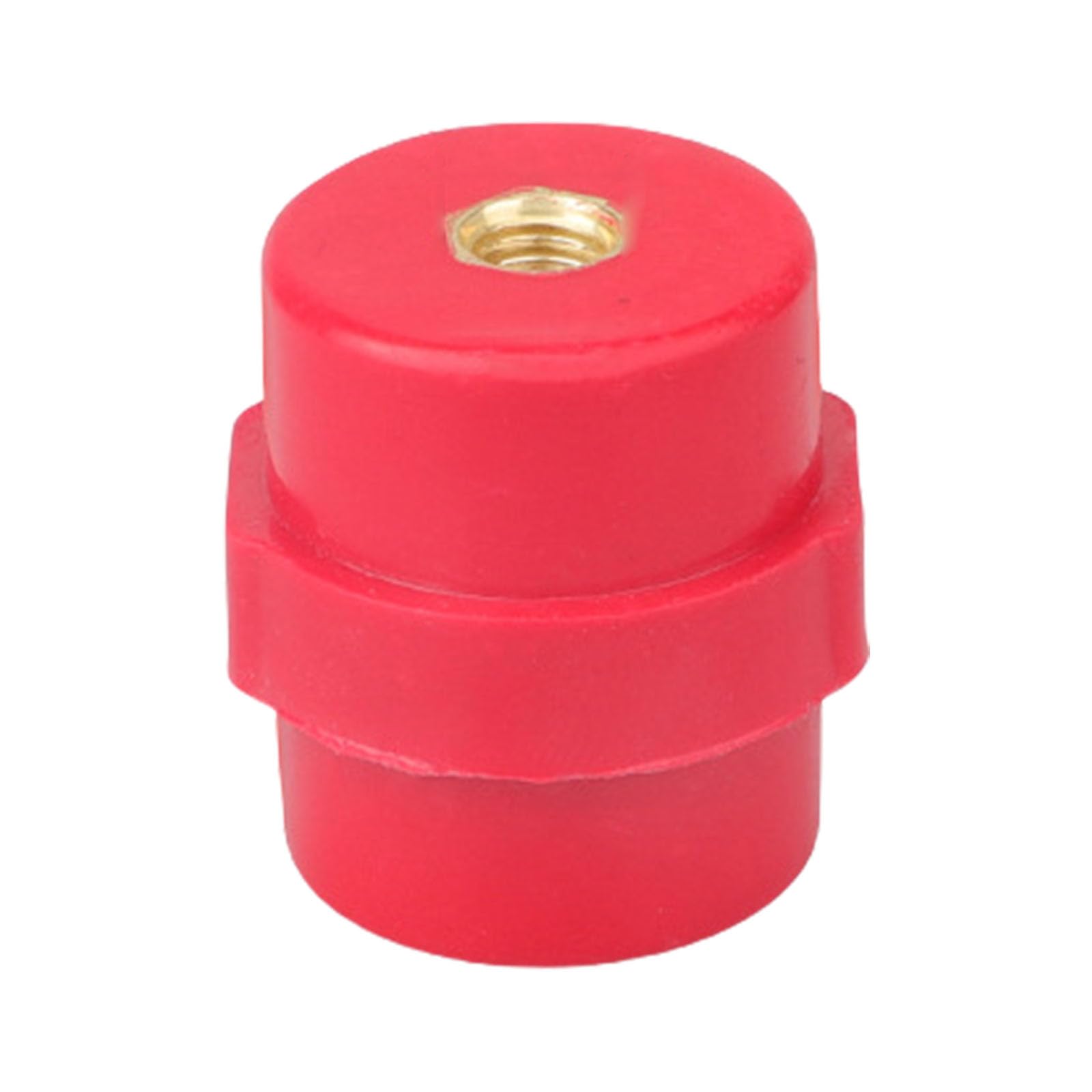 Lot de 10 isolateurs de barres omnibus de 8 mm en polyester isolateur de distribution haute tension basse tension, pilier isolateur haute résistance de barre collectrice isolateur de support