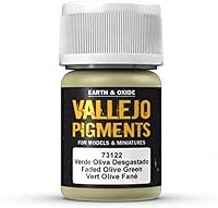 Vista 1 de Vallejo Pigmentos de tierra y óxido, verde oliva desteñido