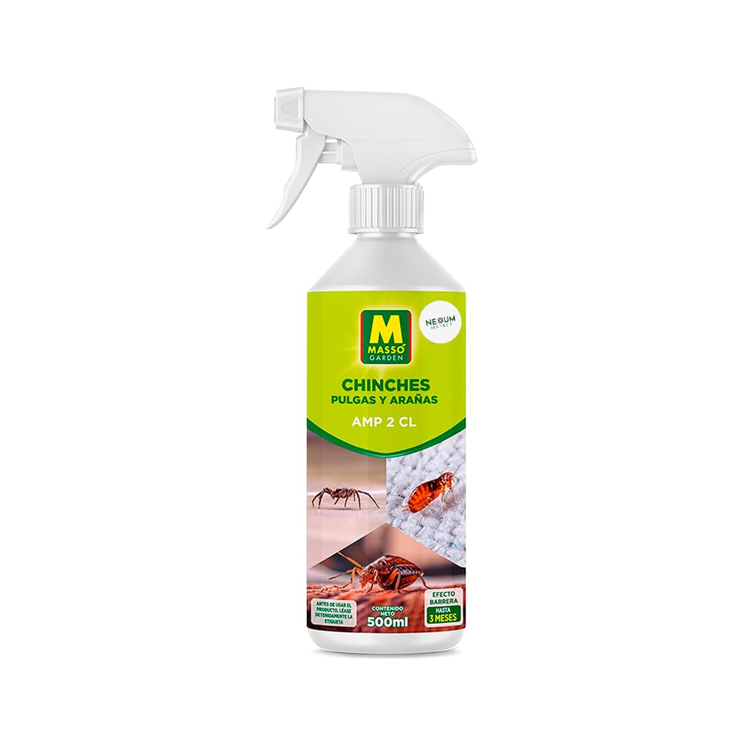 Insecticida contra CHINCHES, PULGAS Y ARAÑAS 500 ml Listo para su Uso MUY EFICAZ | Efecto durante 3 meses tras su aplicación | Sin Olor ni Manchas en Tejidos | Nexum Market (1)