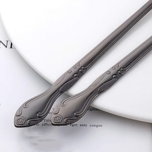 Miniatura 435 de Juego de 12 cucharas de café, mini cucharas de café, cucharas de espresso de acero inoxidable, cucharas pequeñas para postre, té, aperitivo, 4.6