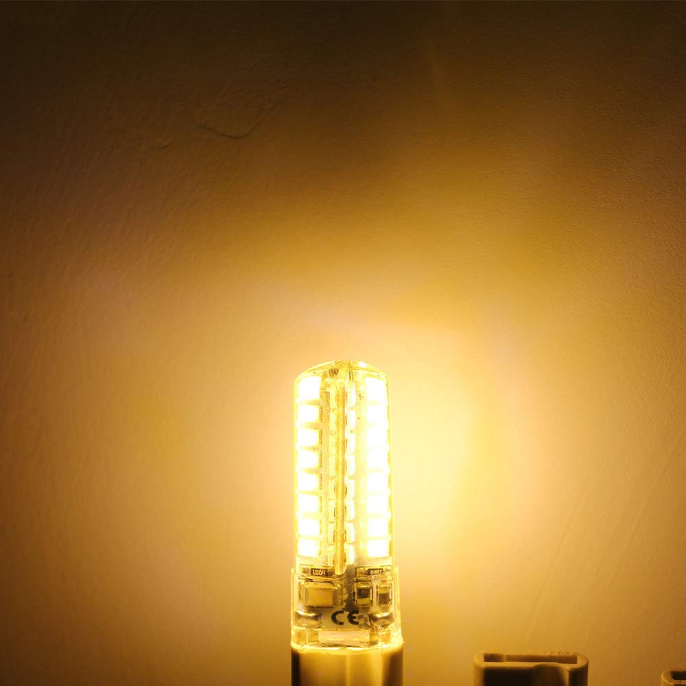 Mengjay® 20 sztuk - G9 LED żarówka 4,5 W 64 SMD 2835 lampa energooszczędna z trzonkiem wtykowym lampa 380-400 lumenów 360 kąt świecenia AC 200-240 V ciepła biel