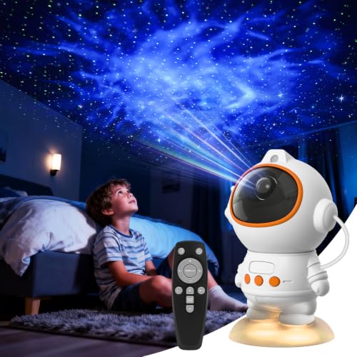 Image of Fokky Astronaut Space Projector, LED Star & Galaxy Projector