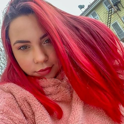 Image of Overtone Daily Color Depositing Conditioner for Hair, Ruby Red:Temporary Pigment with Shea, Coconut & Avocado Oils, Hydrating, Vegan & Cruelty-Free, All Hair Types, 4.5oz.