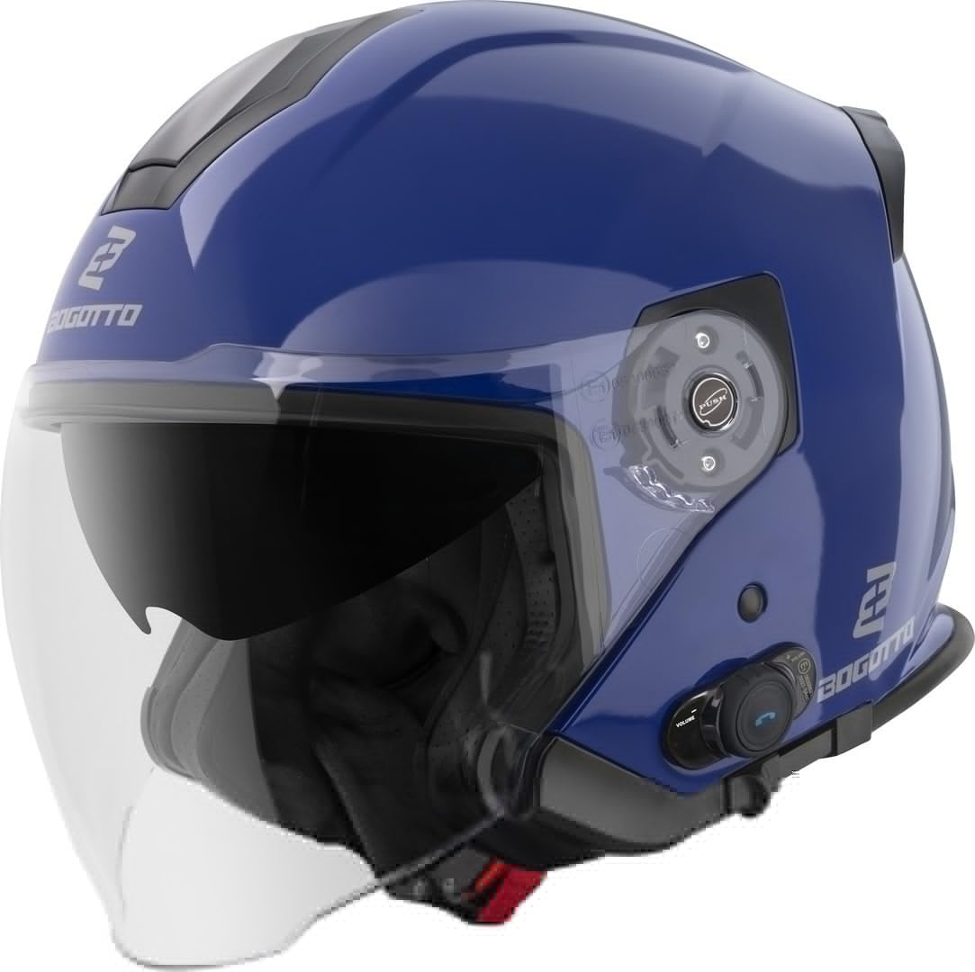 Bogotto H586 BT Solid Bluetooth Casque Jet