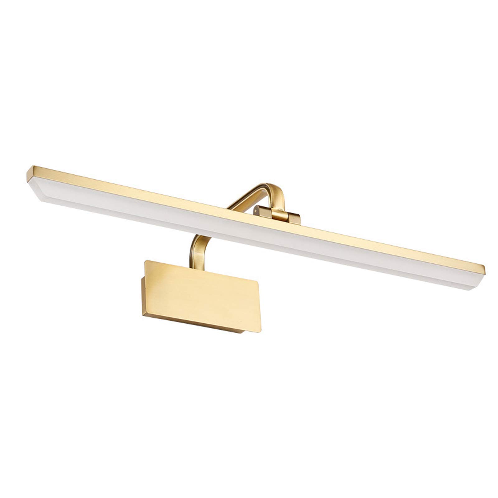 Eclairage tableau LED doré avec tête orientable à 180 degrés 16W - 7