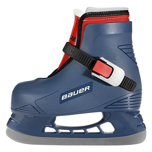Bauer LIL Angel Champ Skates, Blue, 6-7