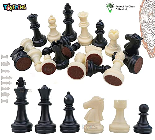 Image of Toyshine Magnus Magnetic Chess Set with Folding Chess Board and Pieces, Educational Toys for Kids and Adults