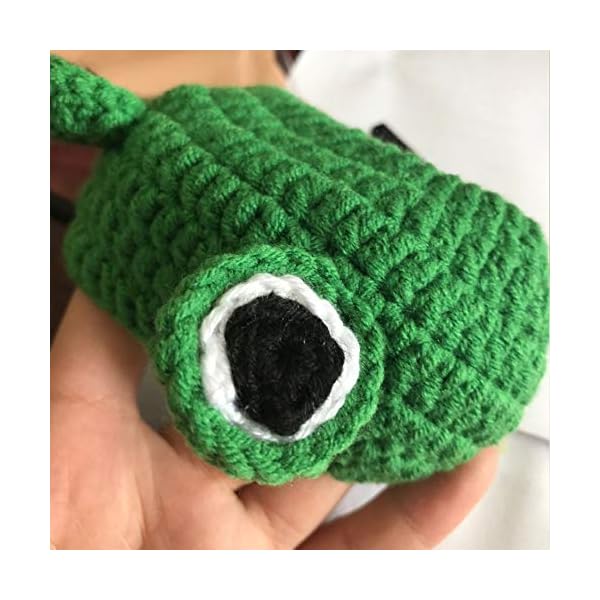 Yuyww adorable pet funny hat cartoon frog shape pet cap weaving puppy cat hat pet grooming supplies for everyday decoration christmas halloween decoration use 1pcs - image 5