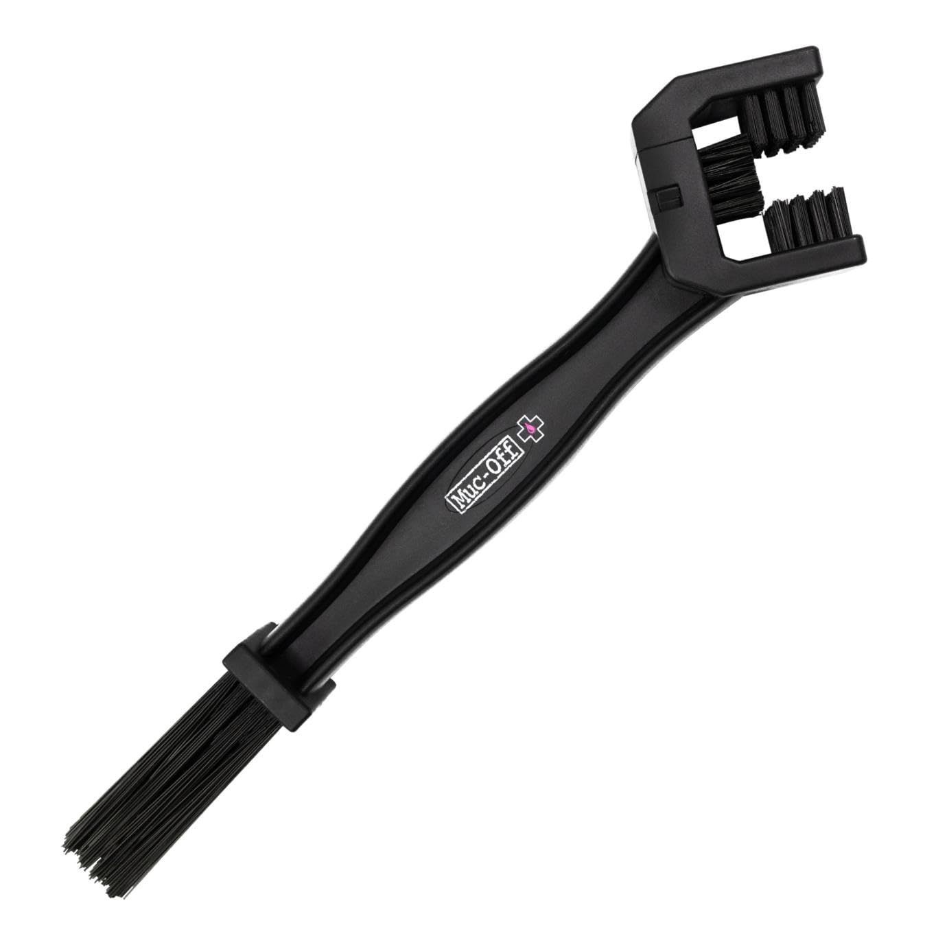 Muc-Off 350 Motorcycle Chain Brush - Motorbike Cleaning Brush With Ergonomic Handle And Durable Nylon Bristles - Perfect For Chains And Sprockets, One Size