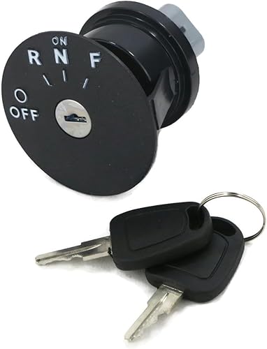 The ROP Shop | Interruptor de encendido con 2 llaves para carrito de golf Cushman Shuttle 4/6/8 72V AC 2018-2019