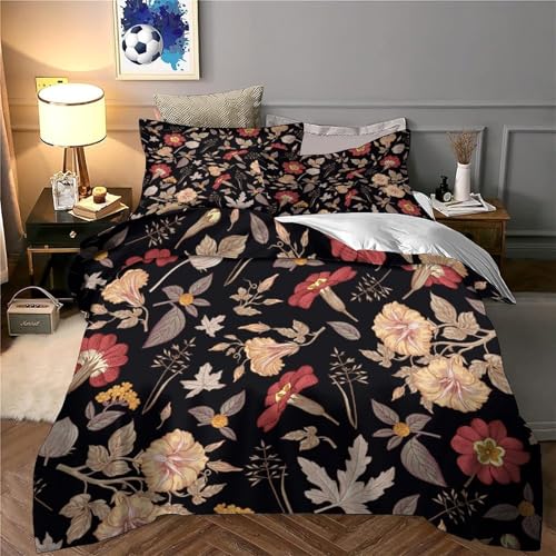 Housse de couette microfibre ultra douce de qualité supérieure style baroque - 6