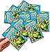 Teenage Mutant Ninja Turtles Party Favors Birthday Set - 24 Mini TMNT Activity Play Packs | Coloring Pages Book, Stickers, Loot Bags | TMNT Birthday Party Supplies for Kids