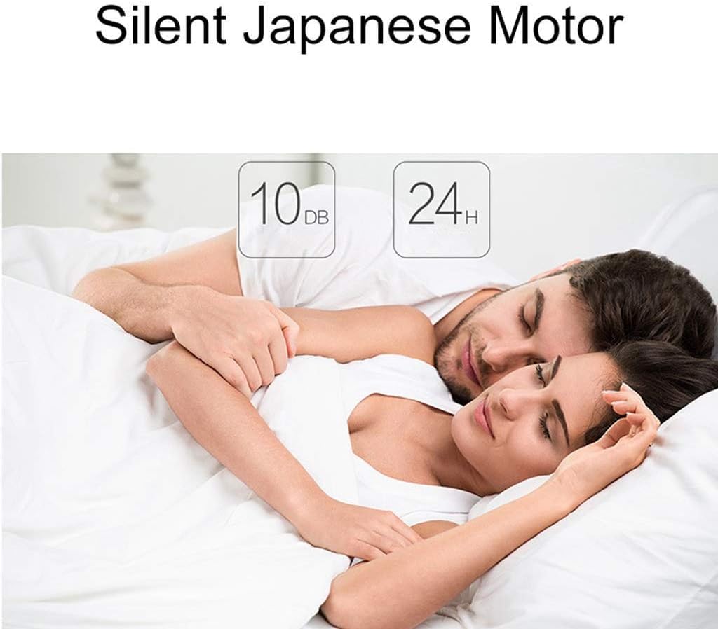 FENOKD Automatic Watch Winder, Quiet Motor, 5 Mode, 3 Watch Winding Position and 12 Watch Storage (E A)