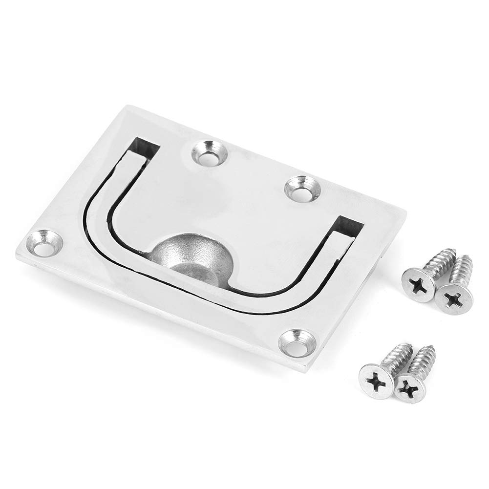 Hatch Pull Handle , Fasten Door Opener Flush Lifting Ring Loft Hatch Easy To Install for Home Furnishings for Men for Ship Deck Hatch