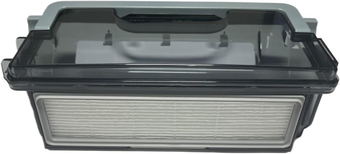 spare Original Dust Box，Compatible For Vileda VR102, VR201, VR303, Robot Vacuum Cleaner Replacement Part