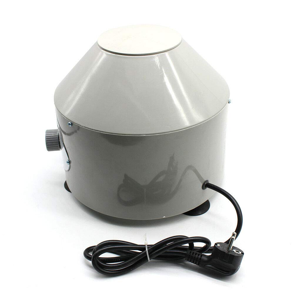 Centrifugadora eléctrica de mesa de 25 W, 4000 rpm, 6 x 20 ml