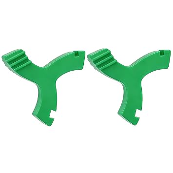 Easyinsmile Chewies for Invisalign Aligners Silicone Orthodontic Chewies Invisalign Munchies for Braces Green - Mint Flavor
