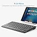 Anker Bluetooth Ultra-Slim Keyboard for iPad Air 2 / Air, iPad mini 3 / mini 2 / mini, iPad 4 / 3 / 2, Galaxy Tabs and Other Mobile Devices (Black)