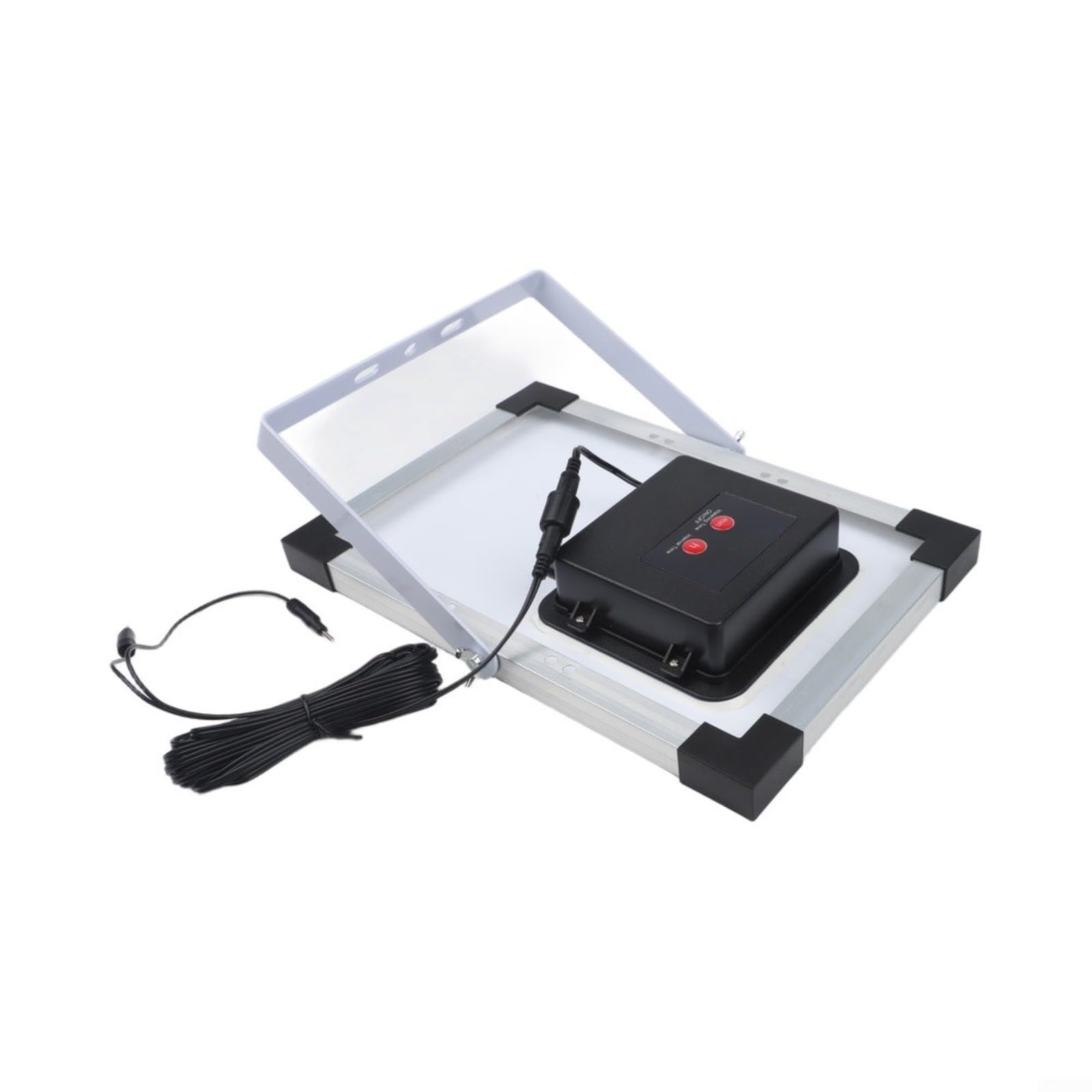 Kit di irrigazione a goccia automatico ad energia solare con timer regolabile per giardino esterno prato piantare nero ABS 31 x 215 x 85 cm (nero)