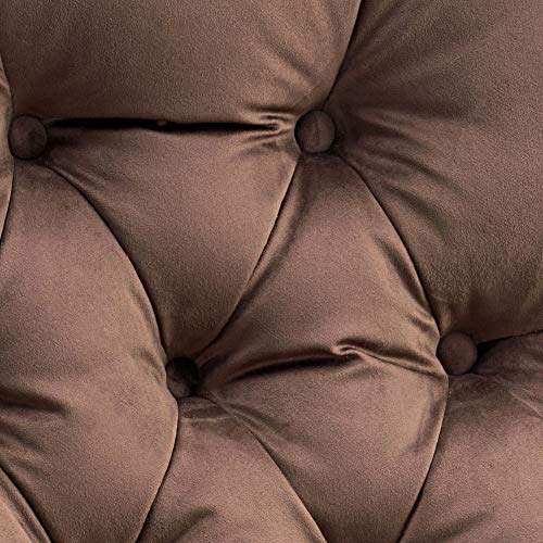 Mcombo Big Kids Recliner Chair With Cup Holders For Girls And Boys 3+ Age Group, 2 Side Pockets, Velvet Fabric, 7311 (Brown) #TOP6
