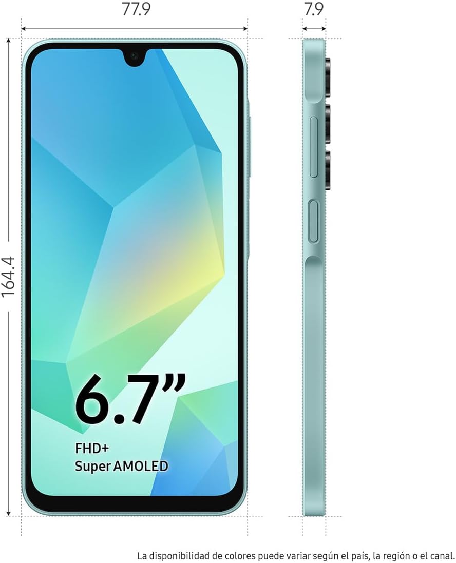 SAMSUNG Galaxy A16 4G LTE (for T-Mobile Mint Tello & Global) (256GB + 8GB) NFC SM-A165M/DSN Dual Sim Warranty Latin America 6.7″ 50MP Triple Camera (Gray) SAMSUNG Galaxy A16 4G LTE (for T-Mobile Mint Tello & Global) (256GB + 8GB) NFC SM-A165M/DSN Dual Sim Warranty Latin America 6.7″ 50MP Triple Camera (Gray)