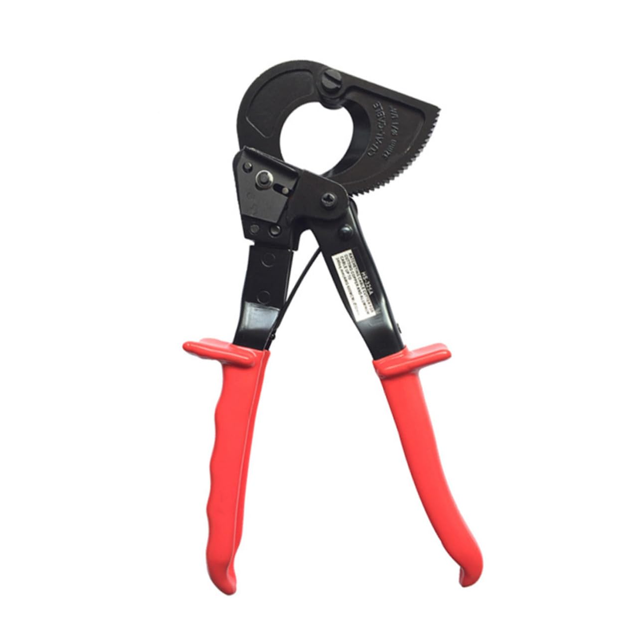 Cortador de Cables de Trinquete de Alta Resistencia, Manual