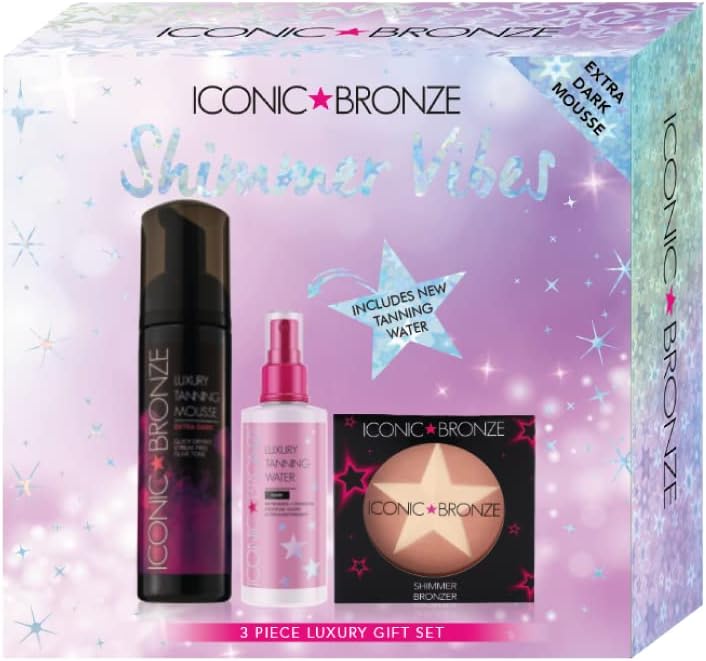 Iconic Bronze Shimmer Vibes Christmas Gift Set - Dark Mousse