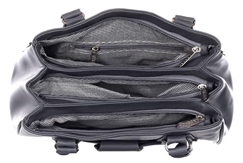 Image of creeper Women Top Handle Leather Bag, Shoulder Long Handle Purse For Girls And Ladies